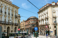 downtown Turin