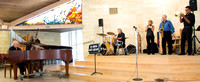Al Hixon - drums, Dick Reynolds - piano, John Lamb- bass, James Suggs - trumpet, Bill Bower - reeds, Louise Wilson - trombone ,